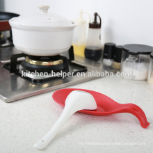 Wholesale Hot-selling Silicone Spoon Rest Teabag Tidy Holder